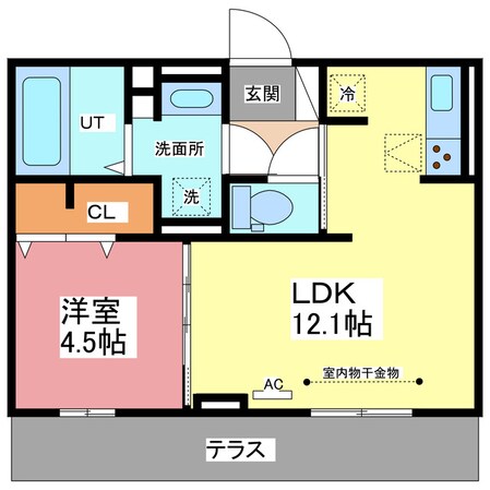 dan(ﾀﾞﾝ)の物件間取画像